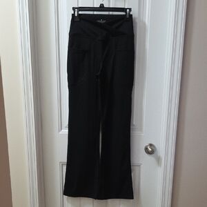 High-Rise Black Flare Comfort Leggings